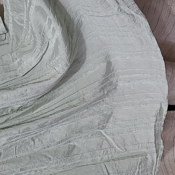 AURA midi dress green color size large - Picture 5 of 15